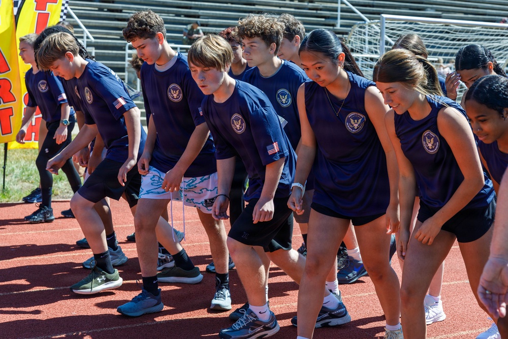 Quantico Hosts Presidential Fitness Test