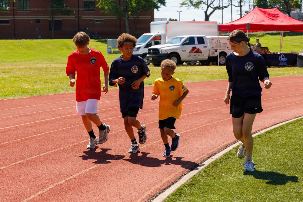 Quantico Hosts Presidential Fitness Test