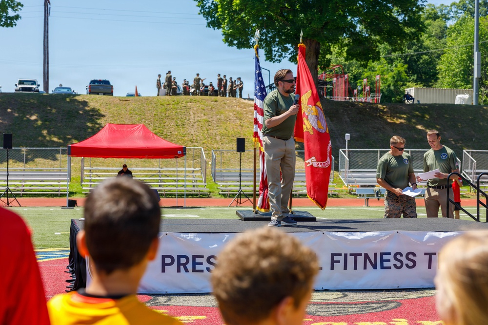 Quantico Hosts Presidential Fitness Test