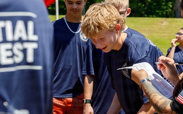 Quantico Hosts Presidential Fitness Test