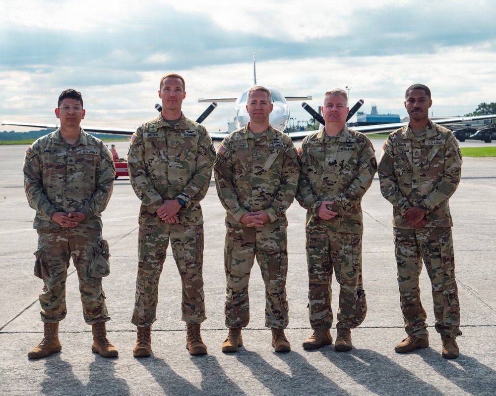 Georgia Army National Guard Aviation Unit Deploys to Africa