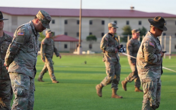 Best Redleg Competitors from 1st Armored Division Artillery take the Army Fitness Test