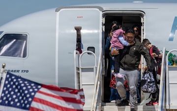 Families of future USS Cleveland Sailors arrive in Cleveland ahead of commissioning ceremony
