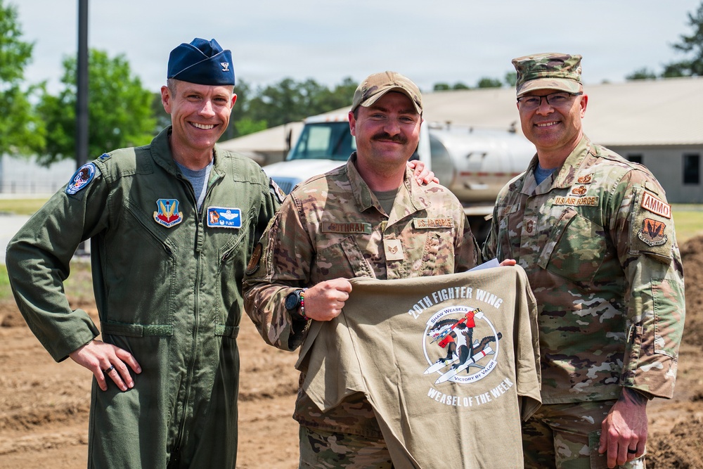Working With Weasels: 20th Civil Engineering Squadron