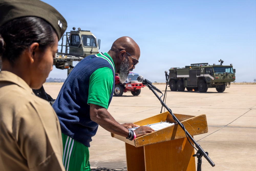 Lt. Col. Wilbur Oles’s Retirement Ceremony