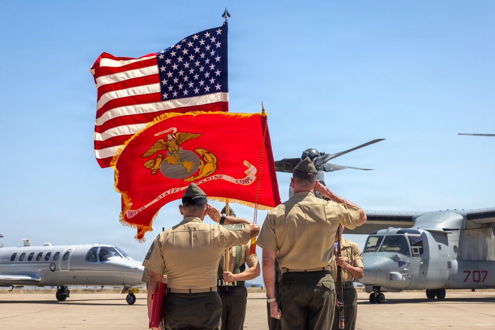 Lt. Col. Wilbur Oles’s Retirement Ceremony