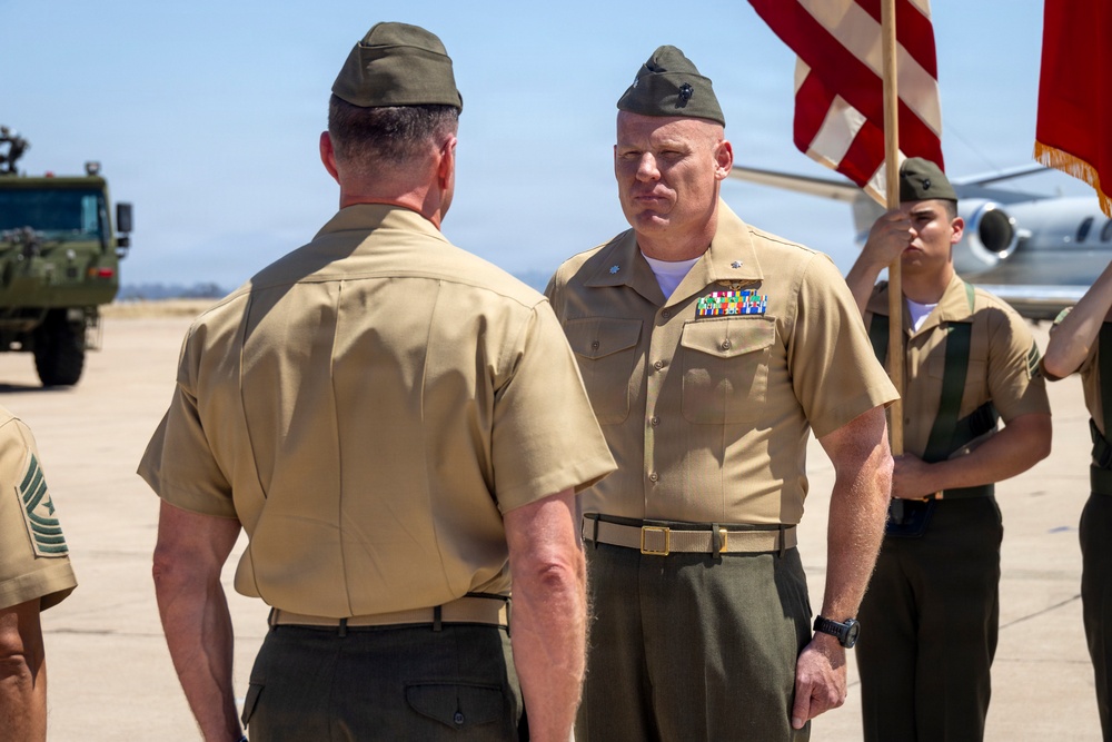 Lt. Col. Wilbur Oles’s Retirement Ceremony