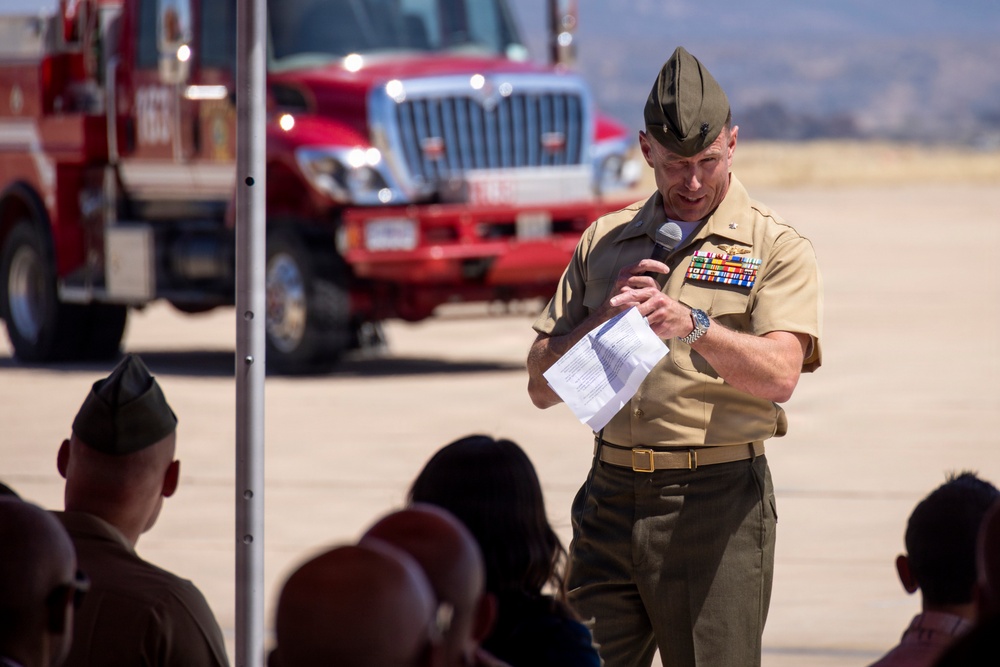 Lt. Col. Wilbur Oles’s Retirement Ceremony