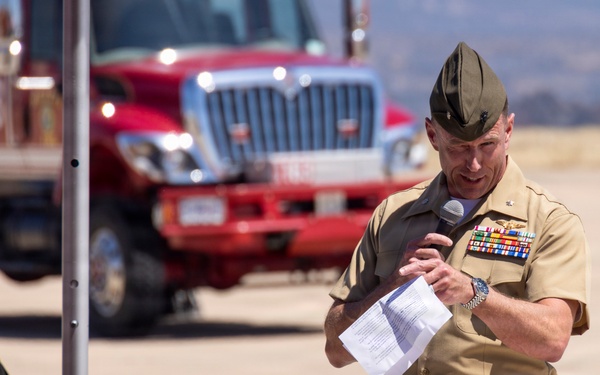 Lt. Col. Wilbur Oles’s Retirement Ceremony