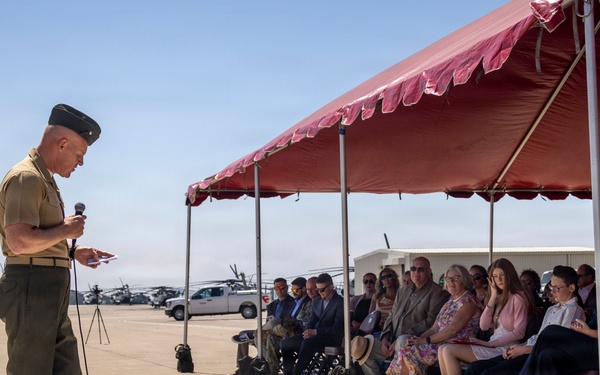 Lt. Col. Wilbur Oles’s Retirement Ceremony