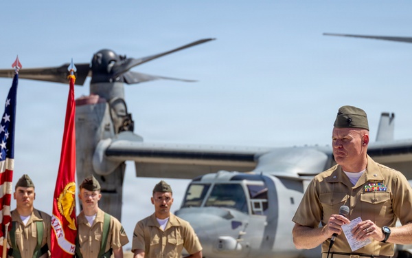 Lt. Col. Wilbur Oles’s Retirement Ceremony