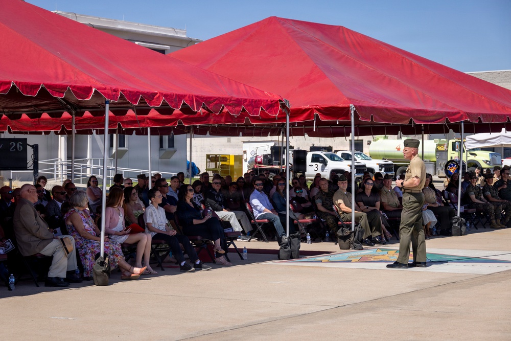 Lt. Col. Wilbur Oles’s Retirement Ceremony