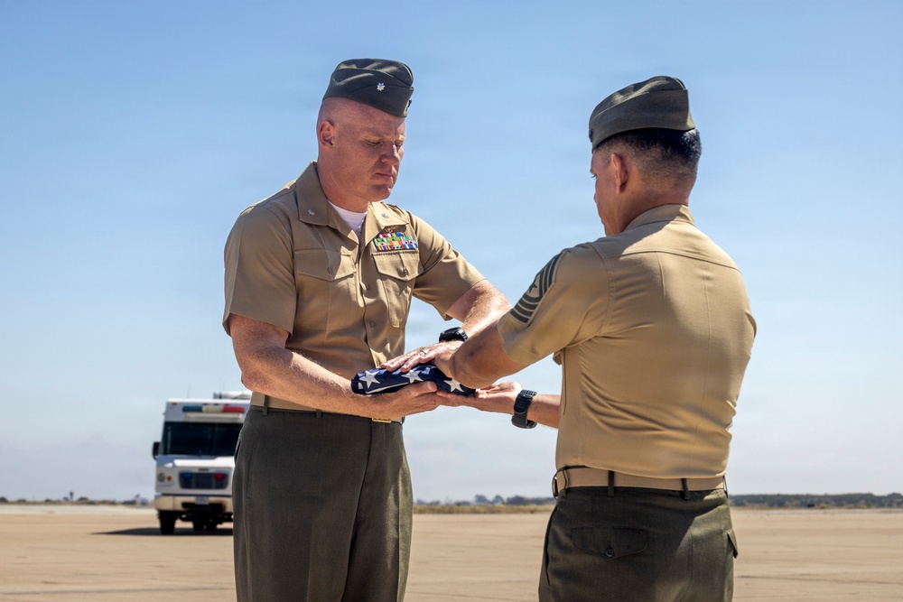 Lt. Col. Wilbur Oles’s Retirement Ceremony