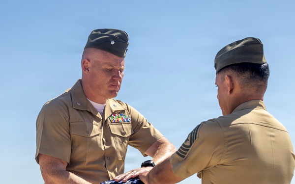 Lt. Col. Wilbur Oles’s Retirement Ceremony