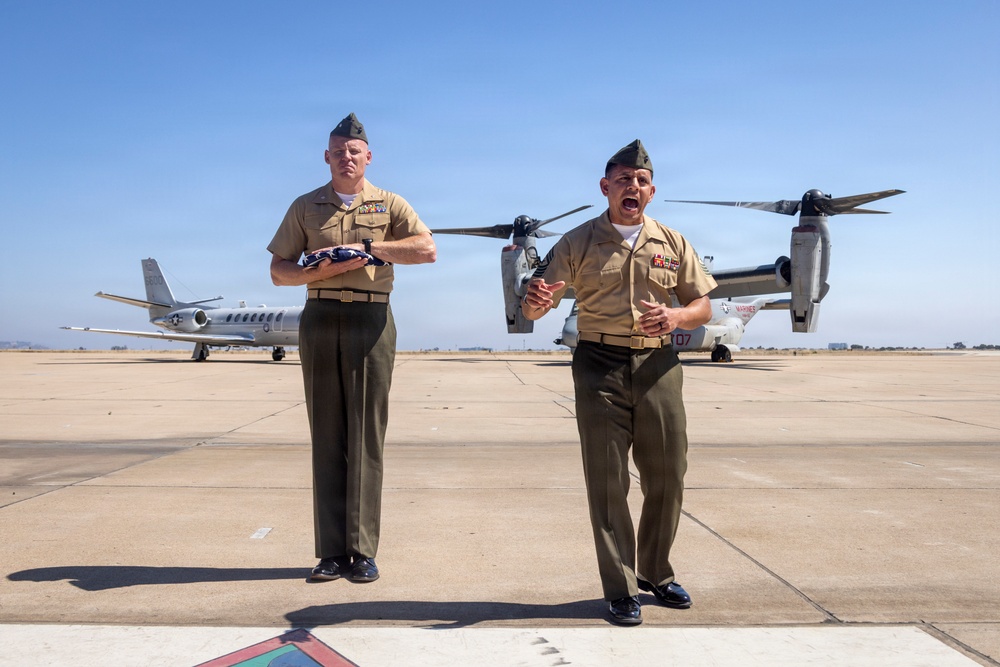 Lt. Col. Wilbur Oles’s Retirement Ceremony