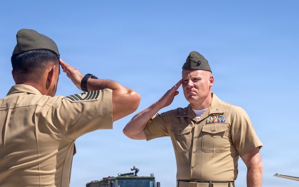 Lt. Col. Wilbur Oles’s Retirement Ceremony