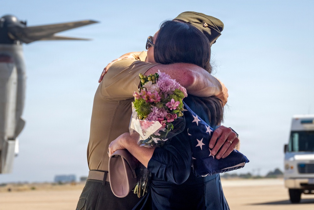 Lt. Col. Wilbur Oles’s Retirement Ceremony