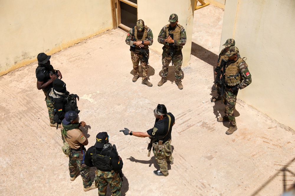 Multinational special forces conduct African Lion 26 close-quarters battle training