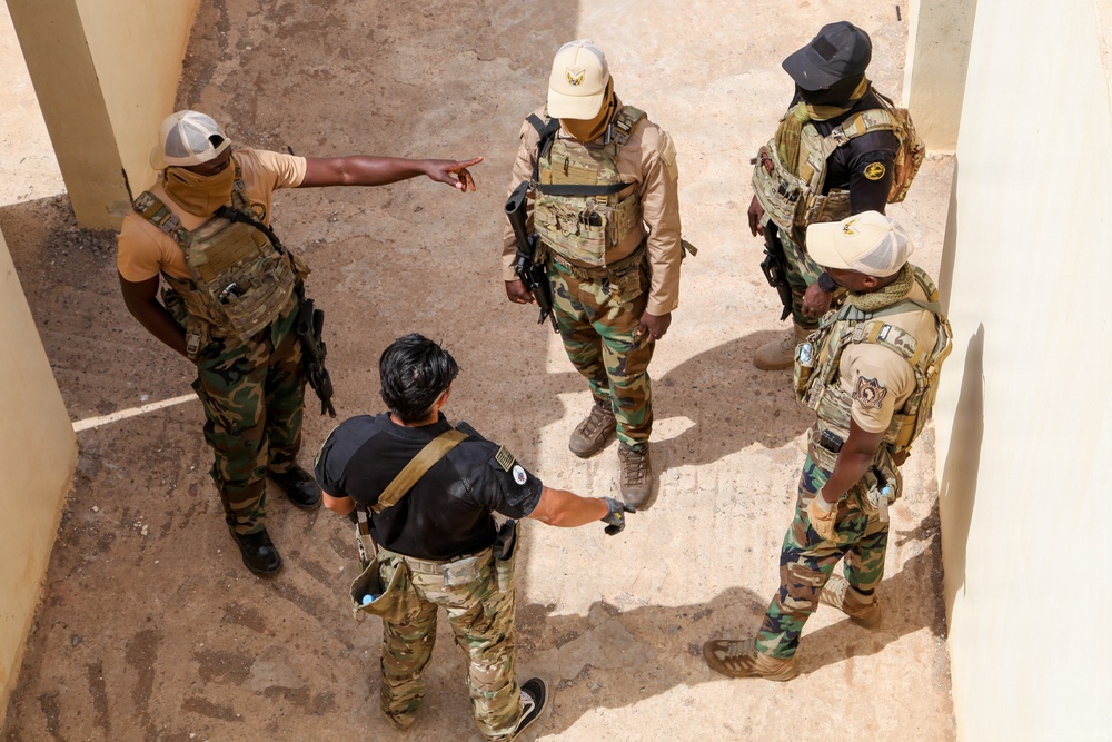 Multinational special forces conduct African Lion 26 close-quarters battle training