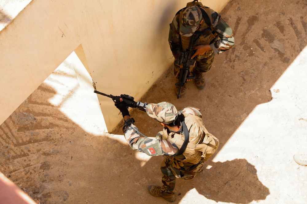 Multinational special forces conduct African Lion 26 close-quarters battle training