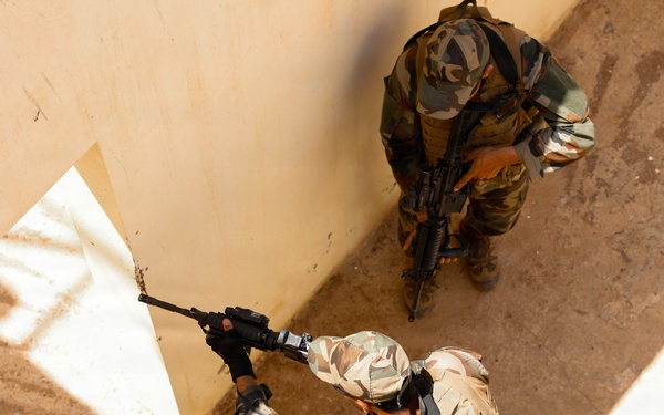 Multinational special forces conduct African Lion 26 close-quarters battle training