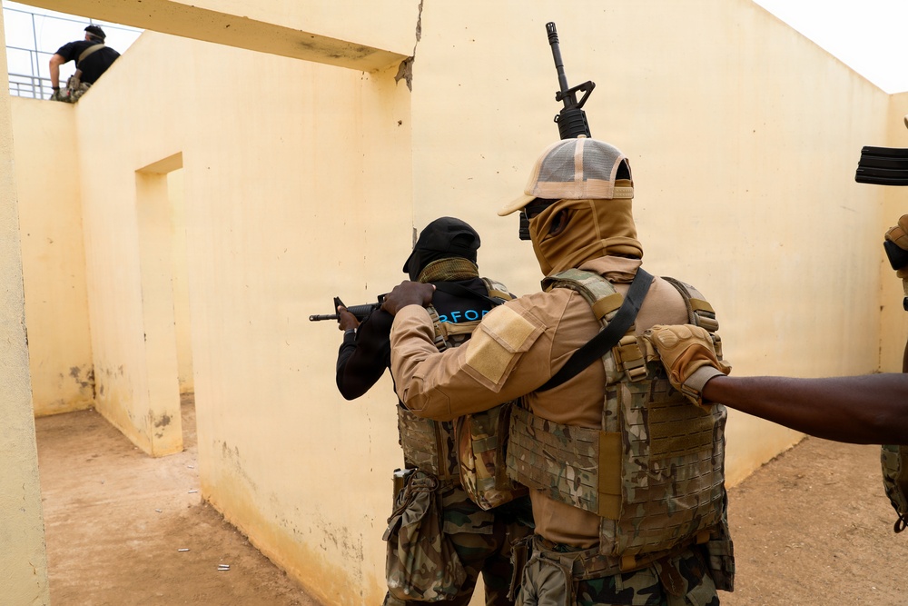 Multinational special forces conduct African Lion 26 close-quarters battle training