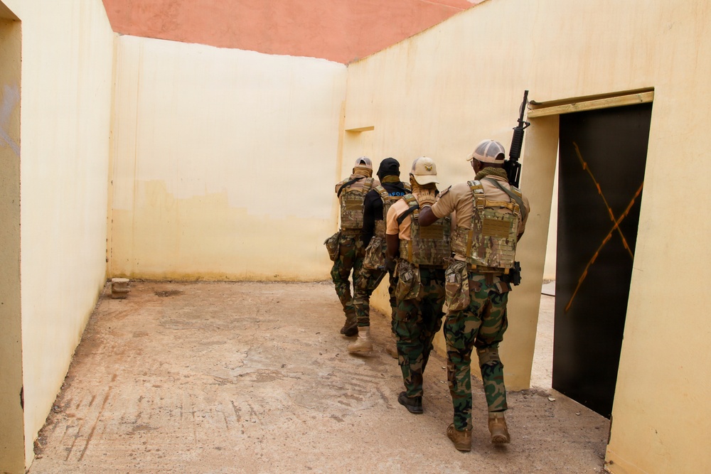 Multinational special forces conduct African Lion 26 close-quarters battle training