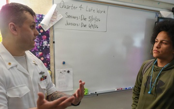 NTAG New England Recruiter visits Montachusett Regional Vocational Technical School