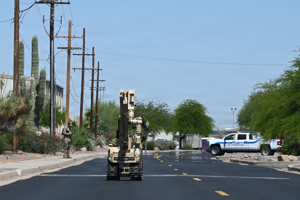 355 SFS and 355 CES EOD flight respond to abandoned vehicle during ML 26-2