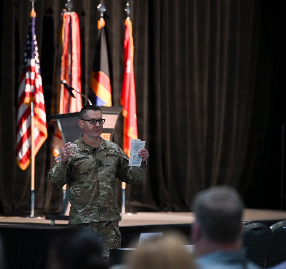 SMA Weimer delivers a keynote address at the 2026 H2F Symposium