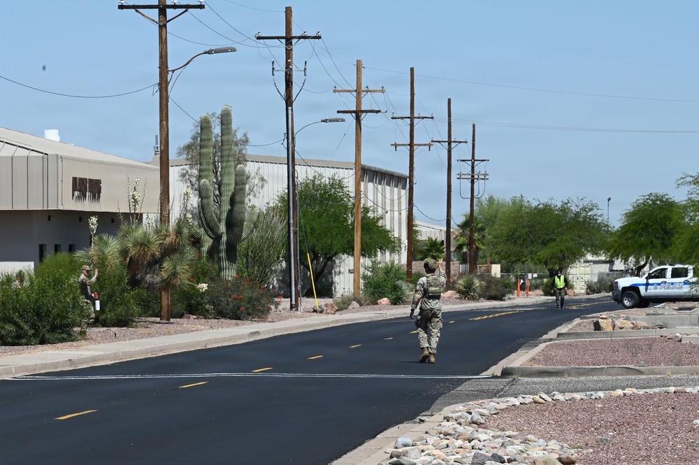 355 SFS and 355 CES EOD flight respond to abandoned vehicle during ML 26-2