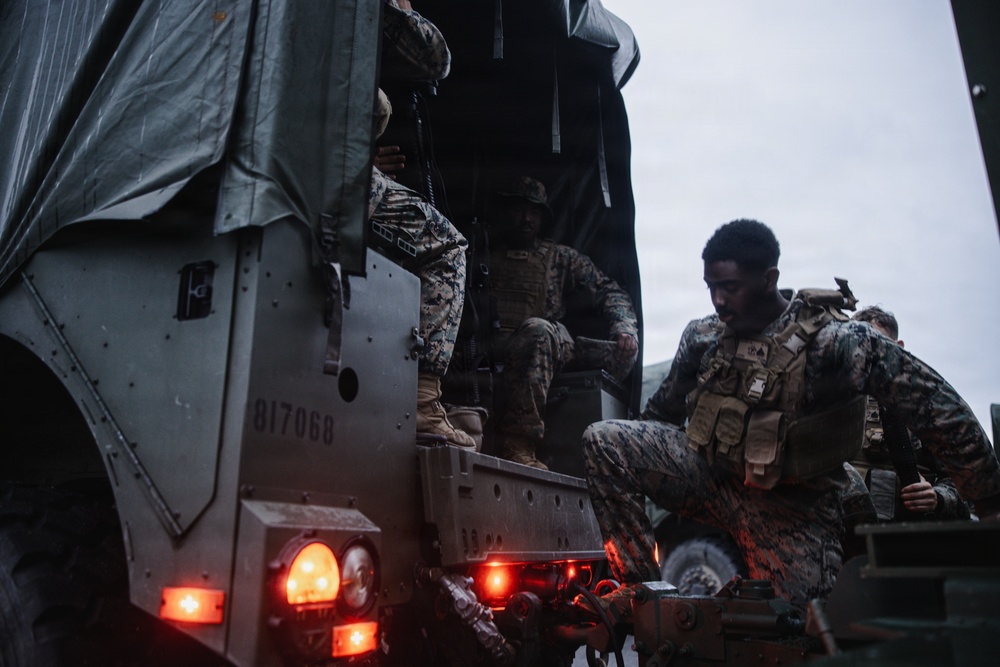Kaiju Rain 26: 7th Communication Battalion Marines establish field communications