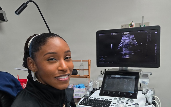 USNH Guam Hospital Corpsman hones advanced ultrasound and maternal-fetal assessment skills during hands-on training
