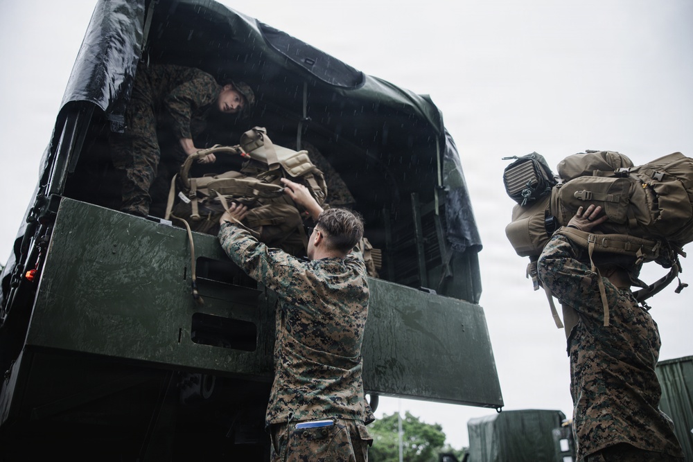 Kaiju Rain 26: 7th Communication Battalion Marines establish field communications