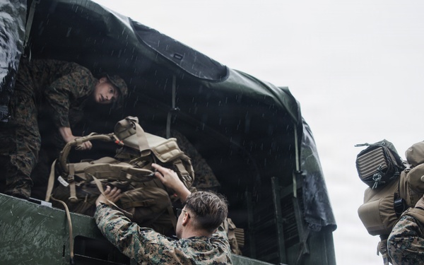 Kaiju Rain 26: 7th Communication Battalion Marines establish field communications