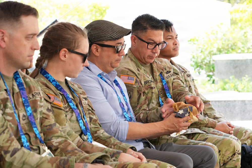 LANPAC Participants Reflect on Service and Sacrifice at Punchbowl