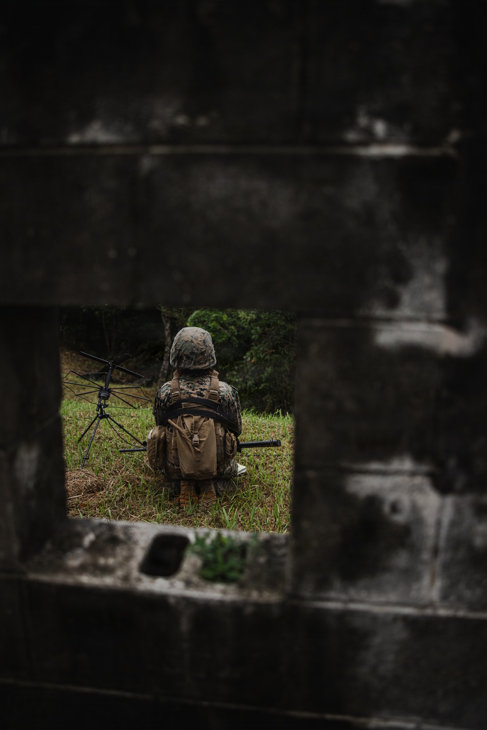 Kaiju Rain 26: 7th Communication Battalion Marines establish field communications