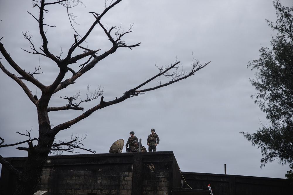 Kaiju Rain 26: 7th Communication Battalion Marines establish field communications