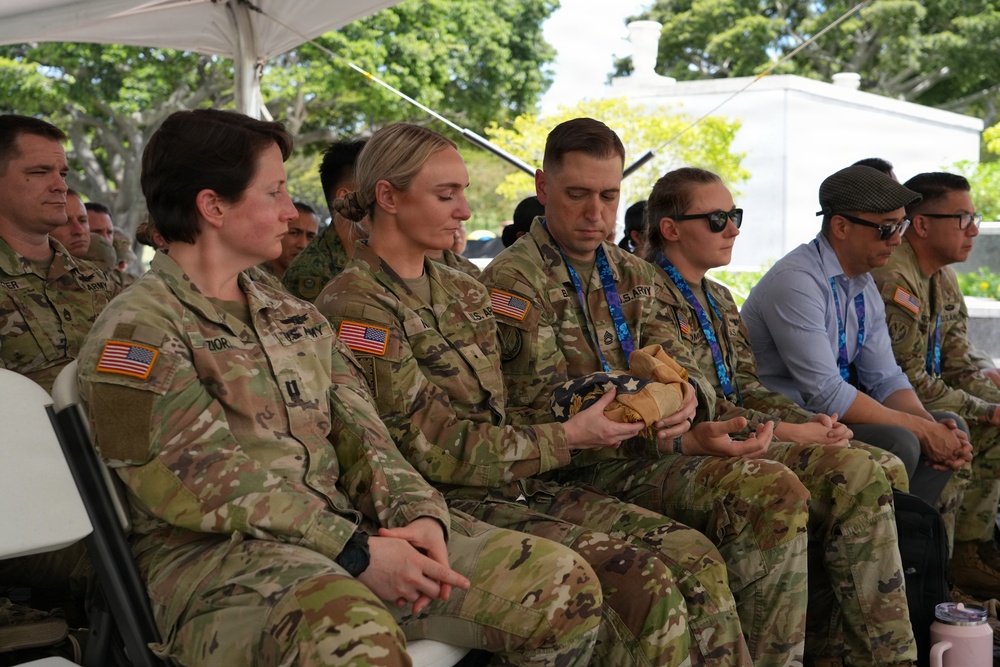 LANPAC Participants Reflect on Service and Sacrifice at Punchbowl