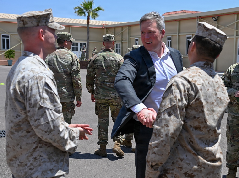 Hon. Dan Driscoll, 26th Secretary of the Army, visits Morocco to observe multinational readiness at African Lion 26