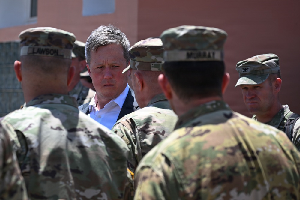 Hon. Dan Driscoll, 26th Secretary of the Army, visits Morocco to observe multinational readiness at African Lion 26
