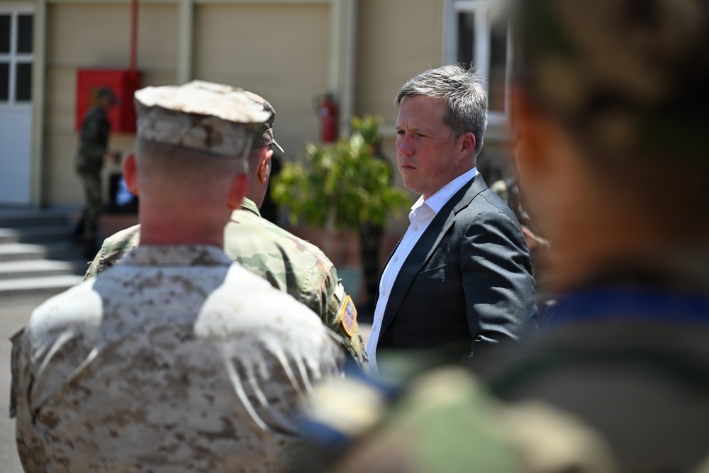 Hon. Dan Driscoll, 26th Secretary of the Army, visits Morocco to observe multinational readiness at African Lion 26