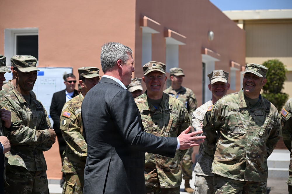 Hon. Dan Driscoll, 26th Secretary of the Army, visits Morocco to observe multinational readiness at African Lion 26