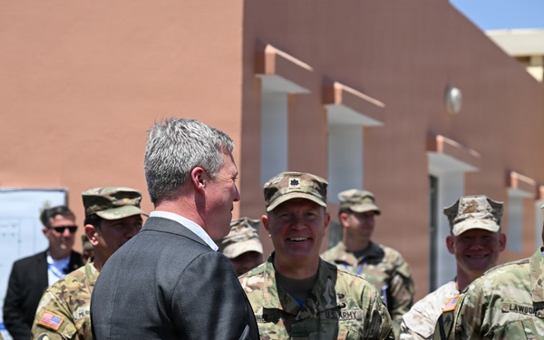 Hon. Dan Driscoll, 26th Secretary of the Army, visits Morocco to observe multinational readiness at African Lion 26