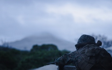 Kaiju Rain 26: 7th Communication Battalion Marines establish security