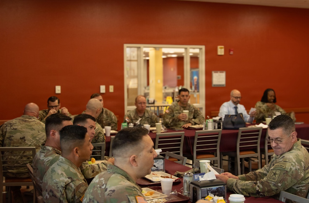 SMA Weimer Engages Future Leaders at the U.S. Army NCO Academy