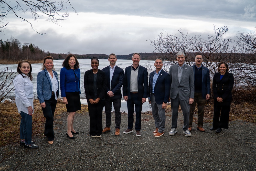 Business Executives for National Security visit JBER
