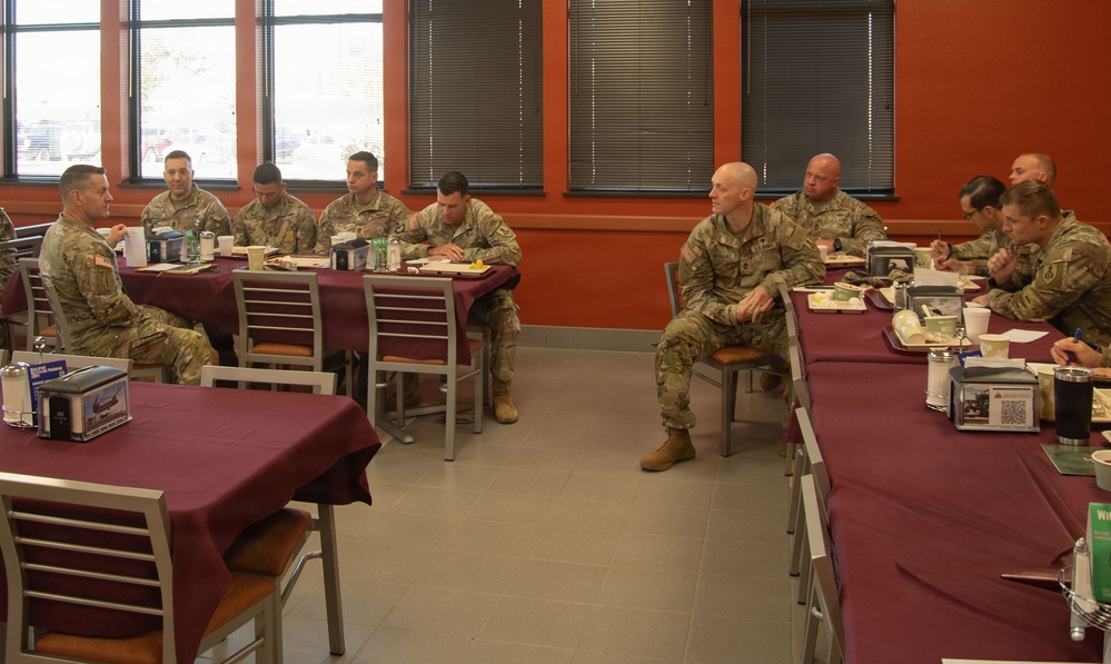SMA Weimer Engages Future Leaders at the U.S. Army NCO Academy