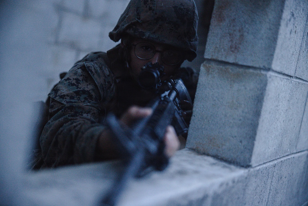 Kaiju Rain 26: 7th Communication Battalion Marines establish security