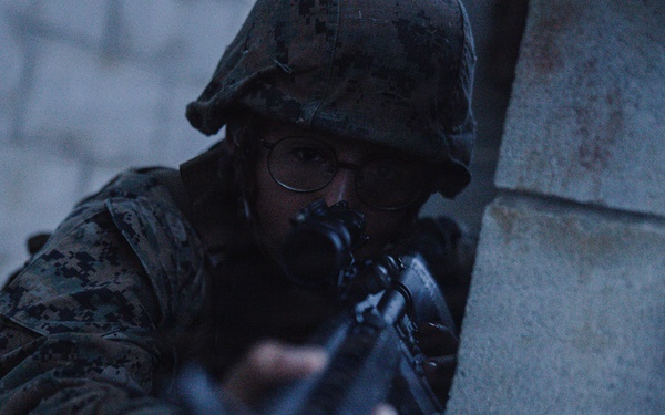 Kaiju Rain 26: 7th Communication Battalion Marines establish security